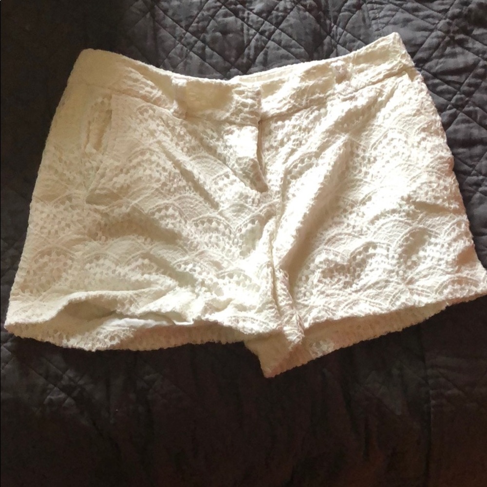 EUC white shorts
